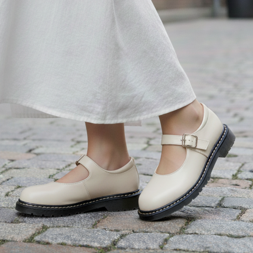 Sabrina Buckle Shoes