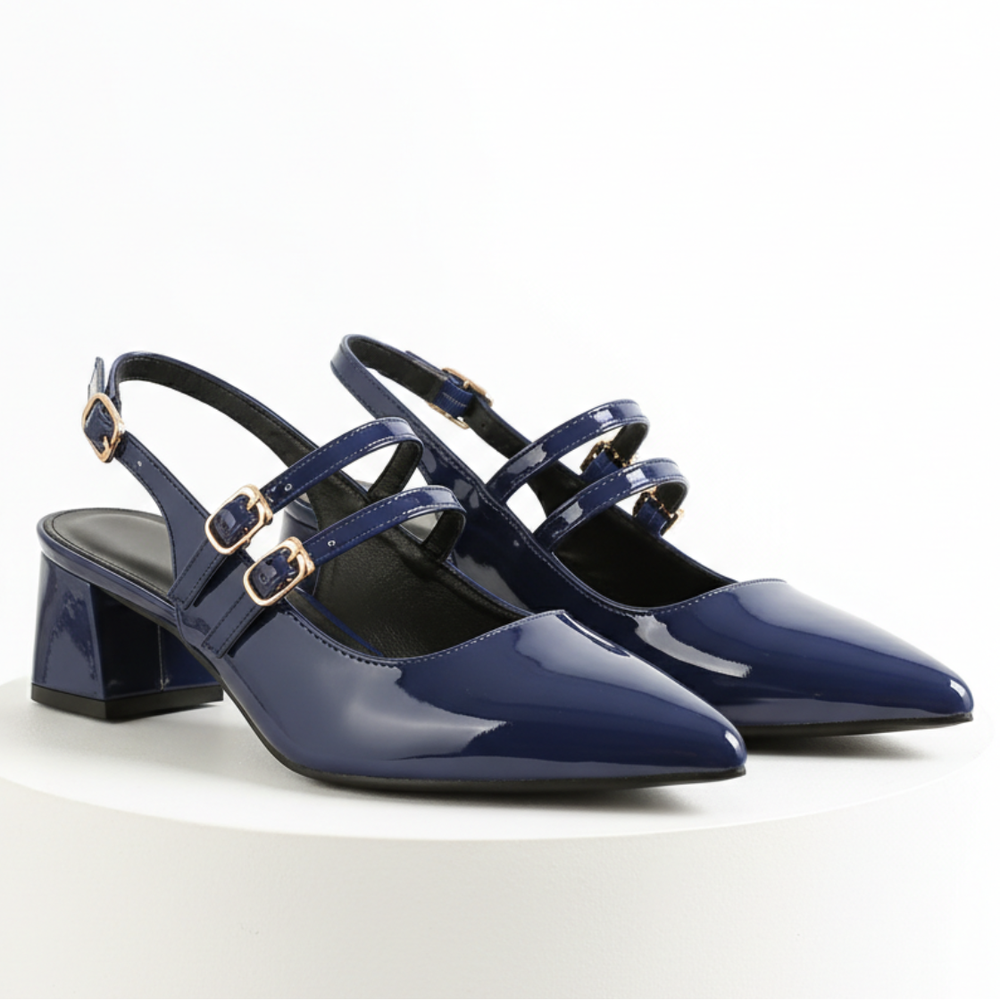 Victoria Slingback Heels