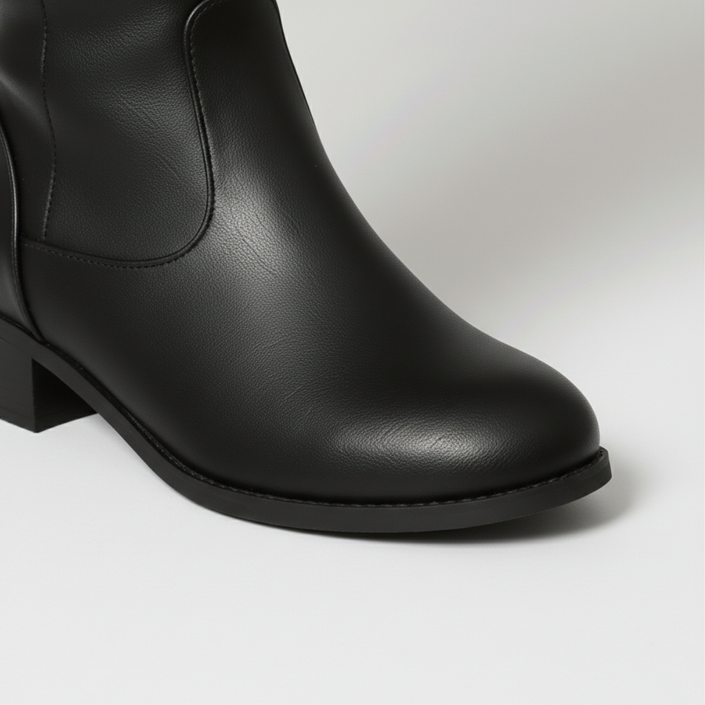 Stella Black Leather Boots