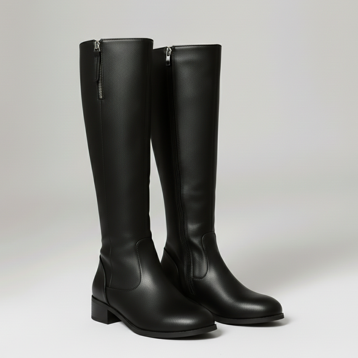 Stella Black Leather Boots