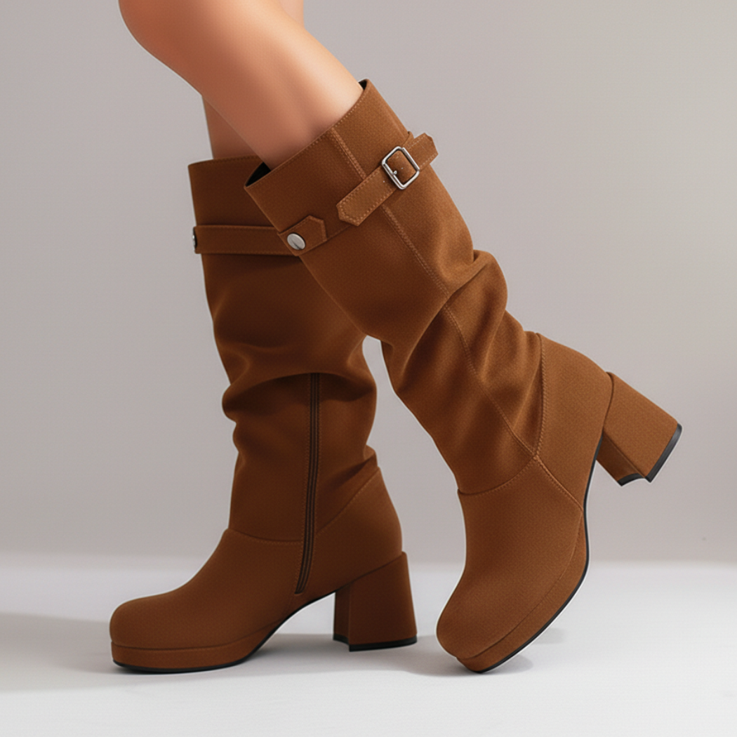Penelope Buckle Boots