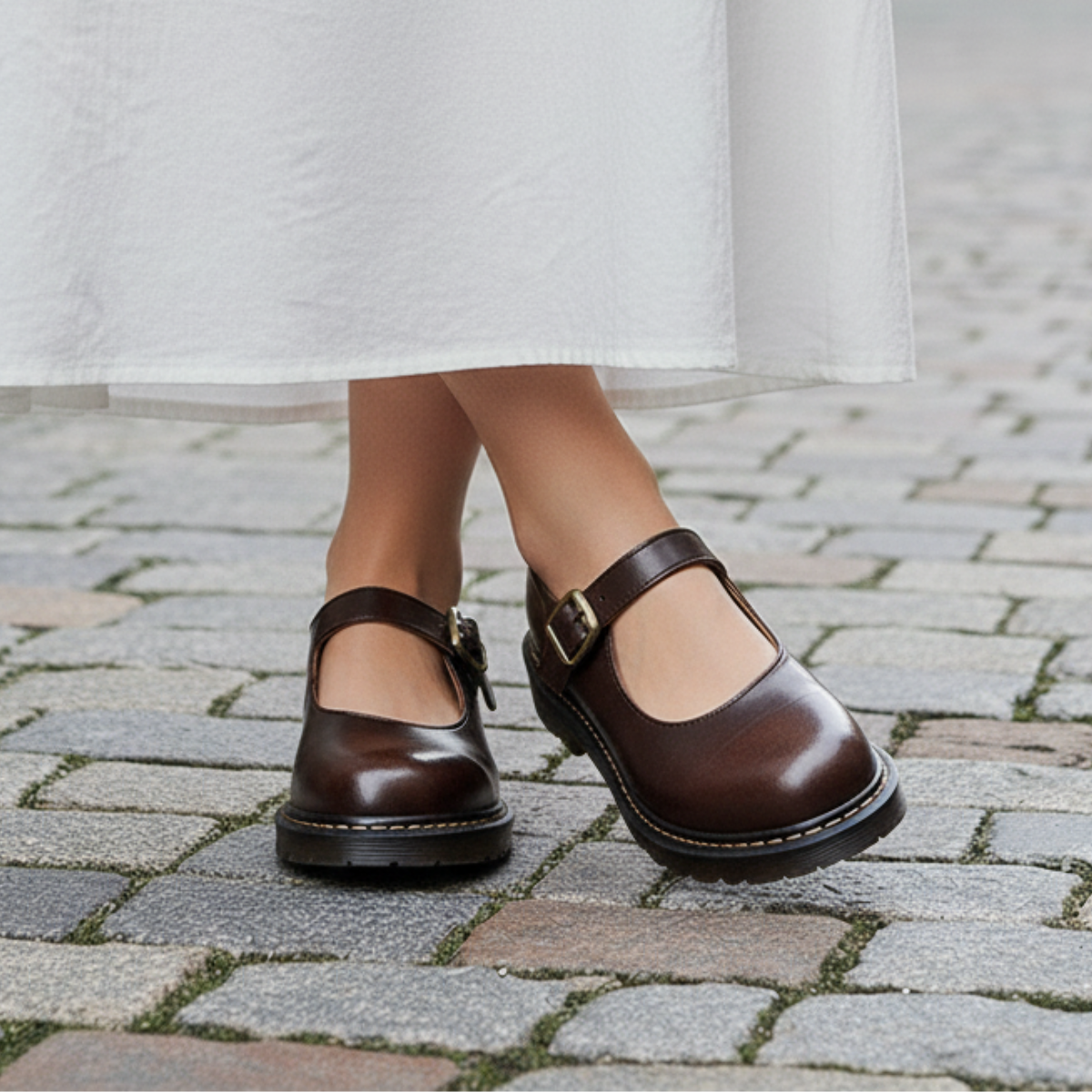 Sabrina Buckle Shoes
