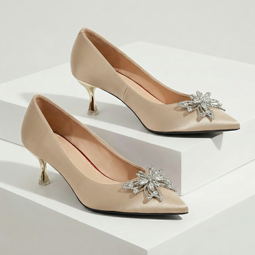 Alexandria Rhinestone Heels