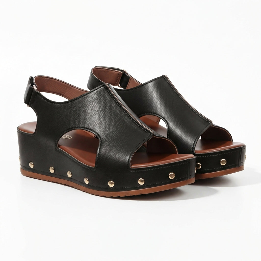 Geneva Wedge Sandals