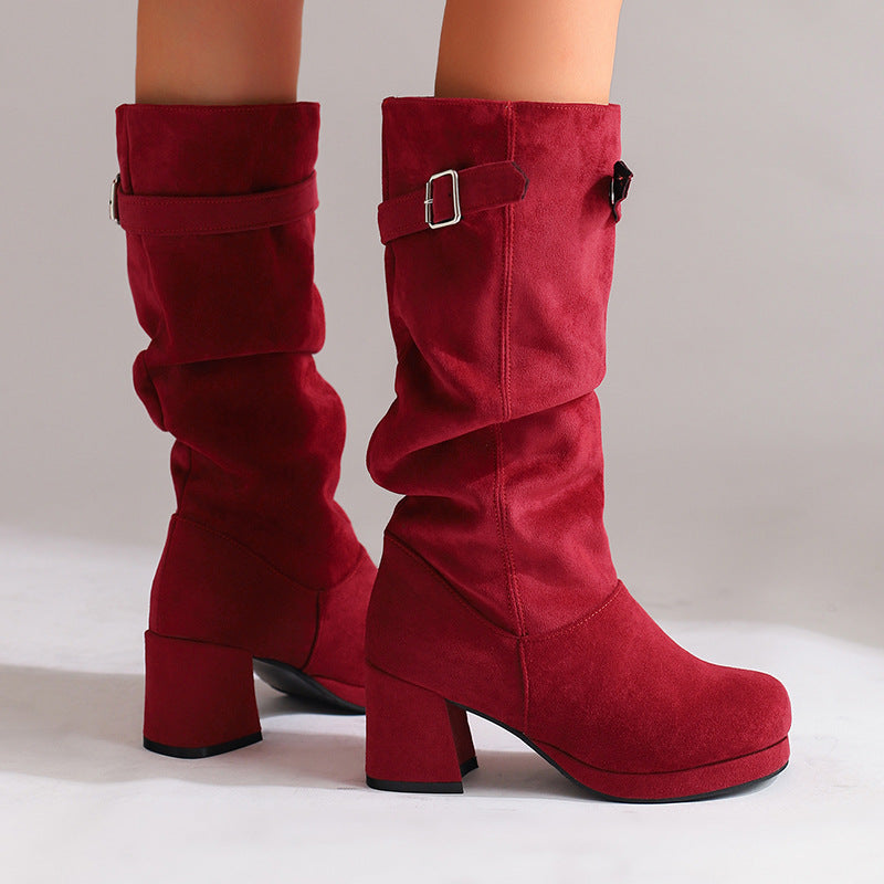 Penelope Buckle Boots