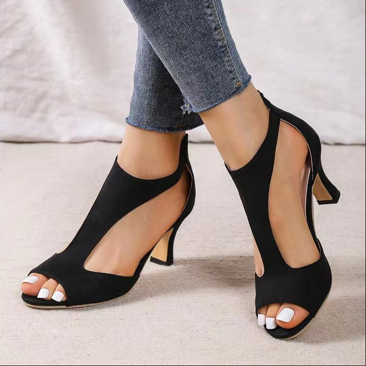 Léandre Noire Heels