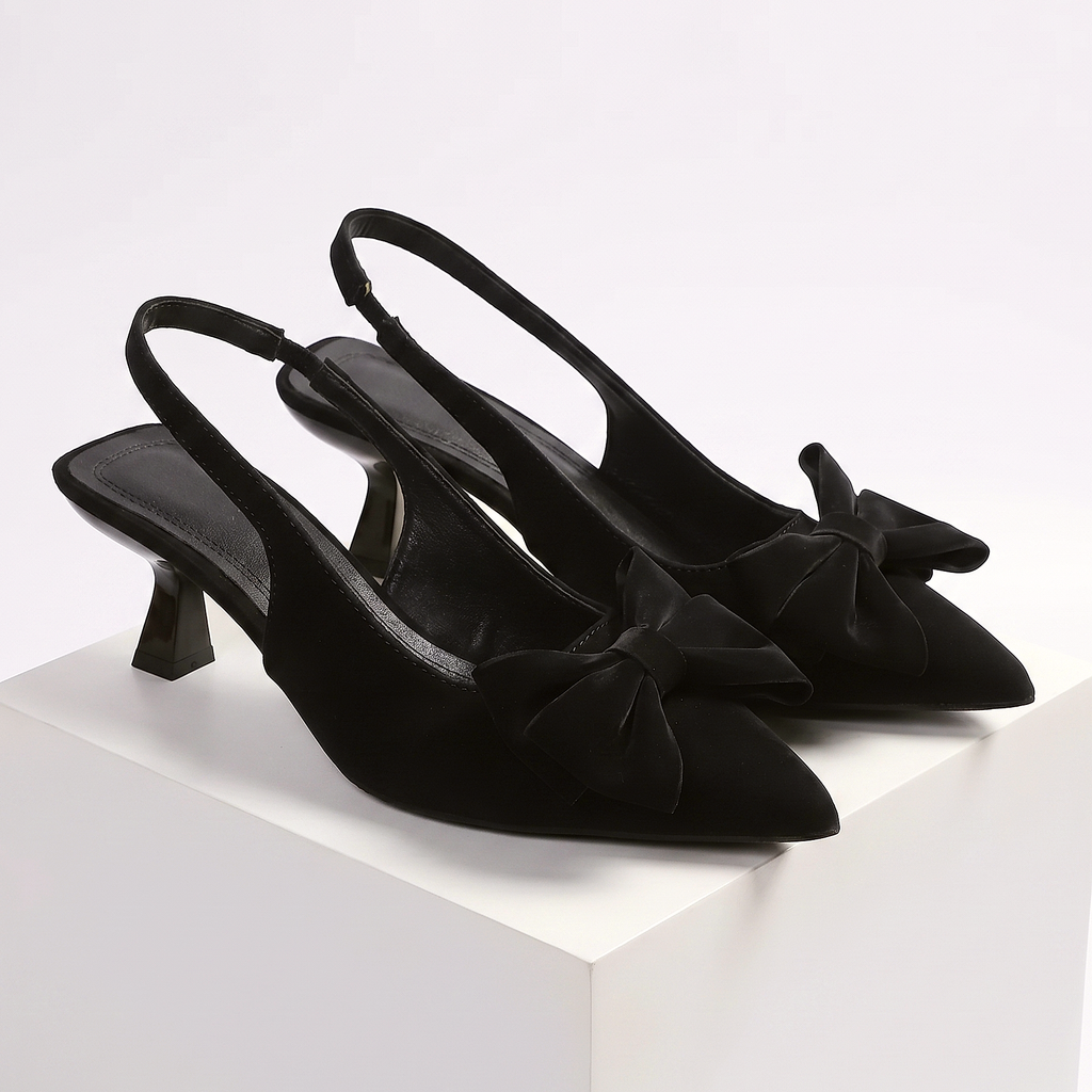 Vionne Bow Heels