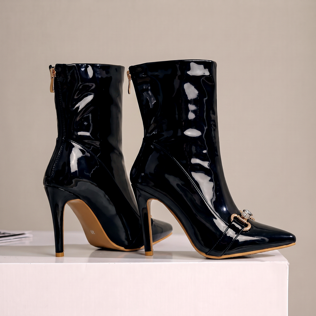 Lisbeth Patent Leather Boots
