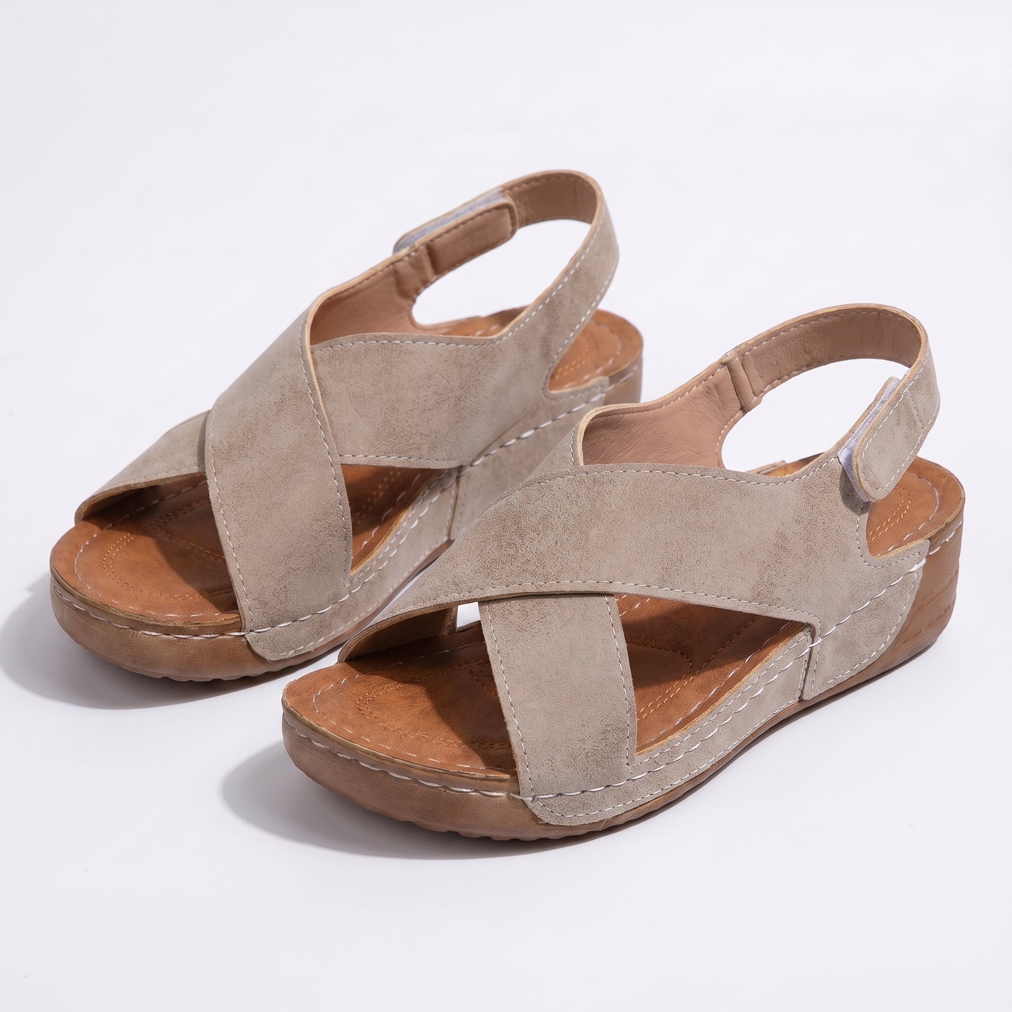 Gianna Leather Sandals