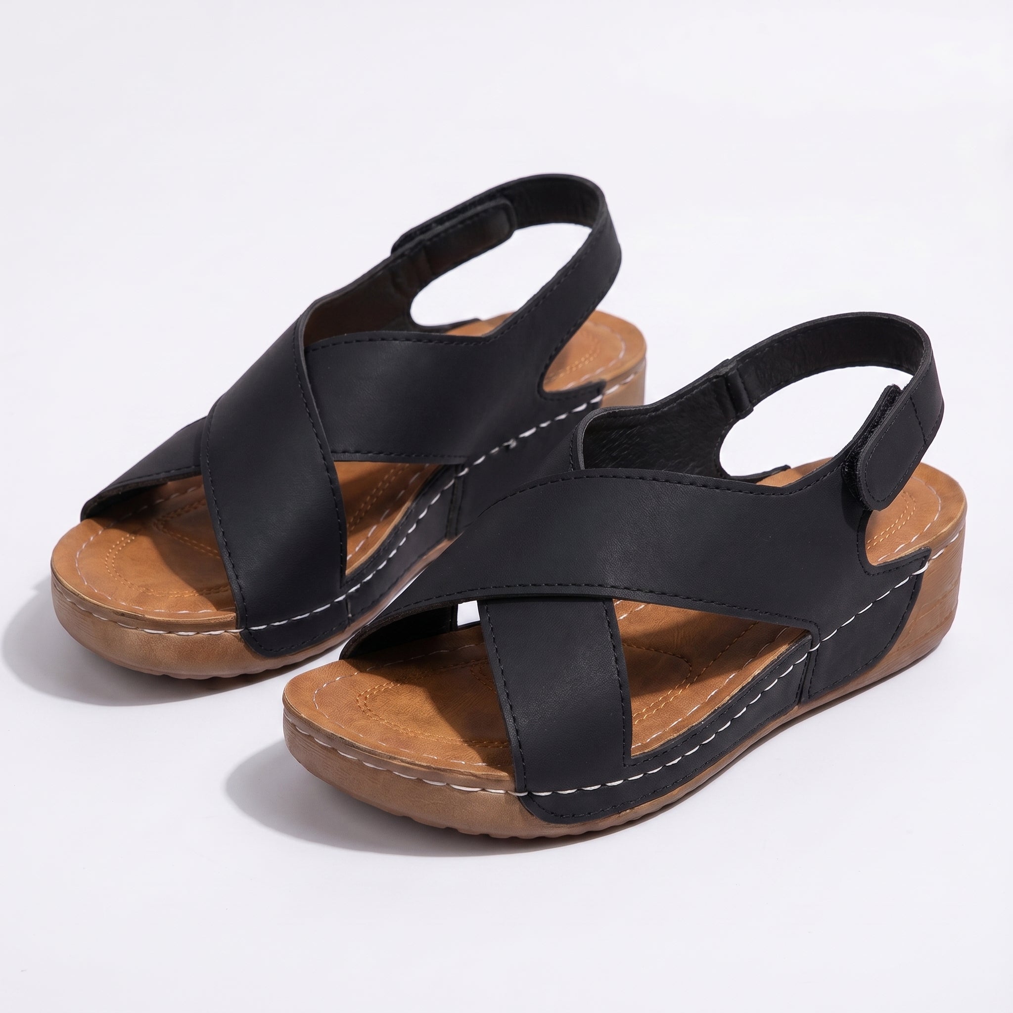 Gianna Leather Sandals