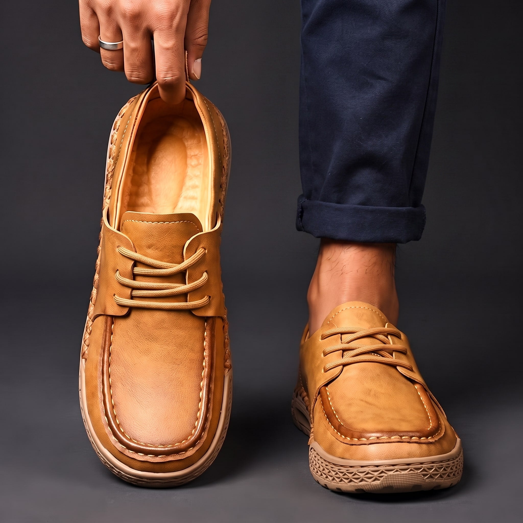Corvan Leather Shoes