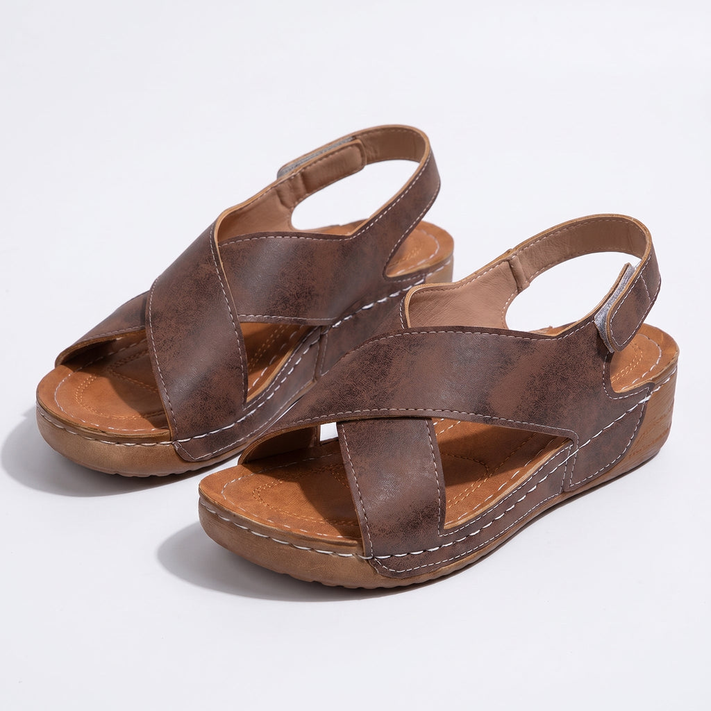 Gianna Leather Sandals