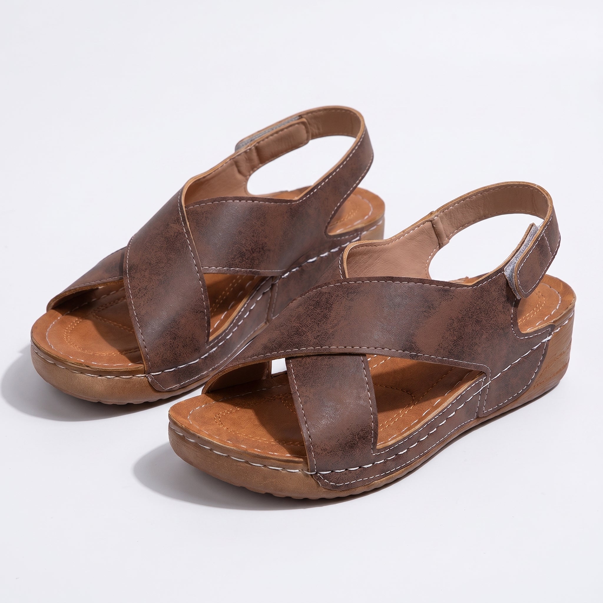 Gianna Leather Sandals