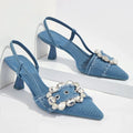 Delizia Denim Heels